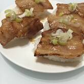 カルビのネギダレにぎり