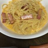 生クリームなして作る本格濃厚カルボナーラ