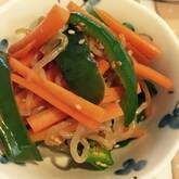 ピーマンとしらたきのきんぴら