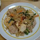 豆腐とモヤシのチャンプルー