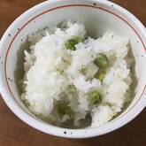 グリーンピースご飯