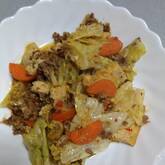 豚ひき肉みそ炒め