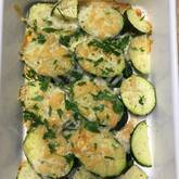 オーブントースターで簡単 ズッキーニのアンチョビチーズ焼き