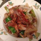 豚肉と白ネギの炒め物