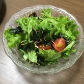 レタスとジャコのサラダ