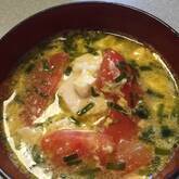 トマトと豆腐のスープ