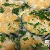 ズッキーニのチーズ焼き