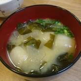 大根と麩のみそ汁