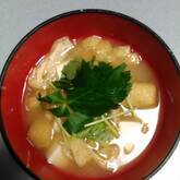 豆腐と油揚げのみそ汁