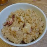 ショウガがきいてる！やわらかタコめし