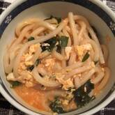 かんたん水炊き＋トロトロ卵のキムチうどん