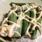 塩ゆでアスパラ