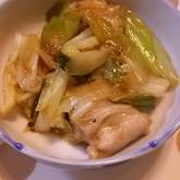 簡単で美味しい！柚子胡椒 鶏もも肉と白ネギ炒め