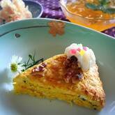 カボチャとクルミのスコーン