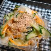 野菜たっぷり！さっぱり春雨サラダ