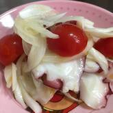 トマトとタコの洋風酢の物
