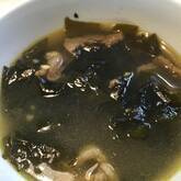 ワカメとゴマのスープ