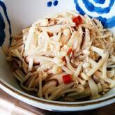 エノキの甘酢和え