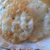 餃子の皮の磯揚げ