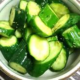 さっぱりキュウリ漬け