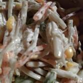 ゆでゴボウのマヨサラダ