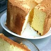 レモンのシフォンケーキ