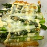 アスパラのチーズ焼き