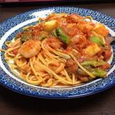 トマトクリームパスタ