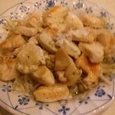 梅マヨダレ和えチキンソテー