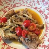 フライパンでアクアパッツァ風ホイル焼き