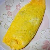 牛ひき肉のシンプルオムレツ