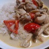 タイ風チキンカレー