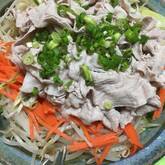 温かい豚しゃぶ