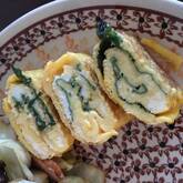 洋風シソ卵焼き