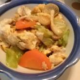 麩とツナの卵炒め