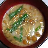 ナメコのみそ汁