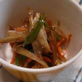 ゴボウのきんぴら