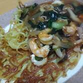 具だくさん！トローリあんかけかた焼きそば