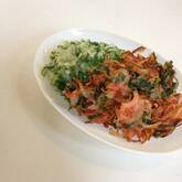 新玉ネギのかき揚げ