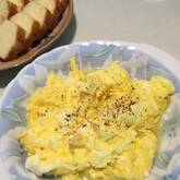 シラス入りスクランブルエッグ