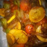 炒め煮野菜のマリネ