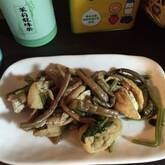 ゼンマイとホウレン草の煮物