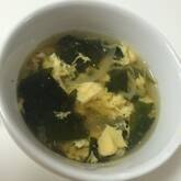 ワカメスープ