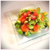 サーモンサラダ