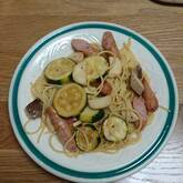 夏野菜パスタ