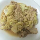 豚肉とキャベツの炒め物