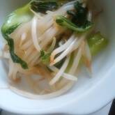 チンゲンサイの塩炒め