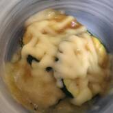 ズッキーニのみそチーズ焼き