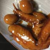 手羽先の焼き肉ダレ照り煮