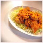 鶏肉のケチャップ焼き